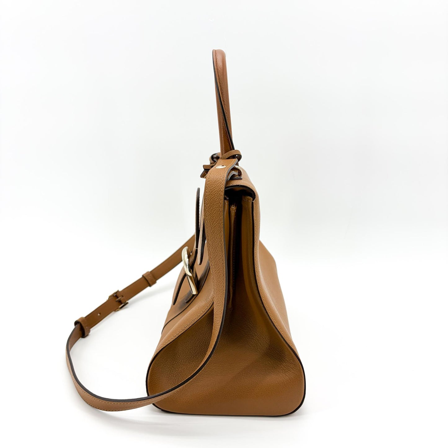 Delvaux Brillant MM Rodeo Calf Vegetal Gold Hardware