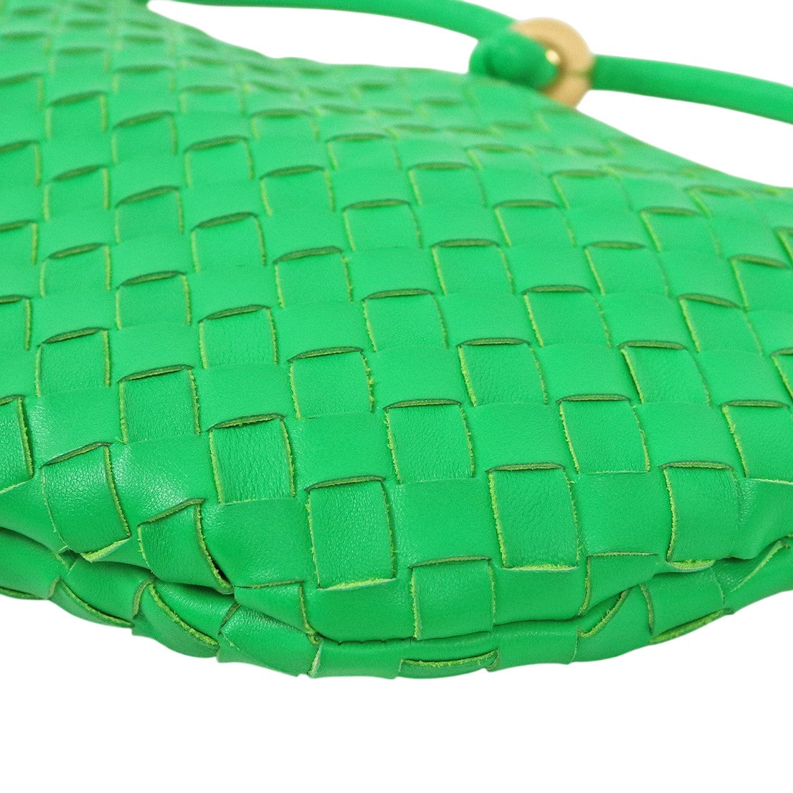 Bottega Veneta Green Turn Pouch Bag