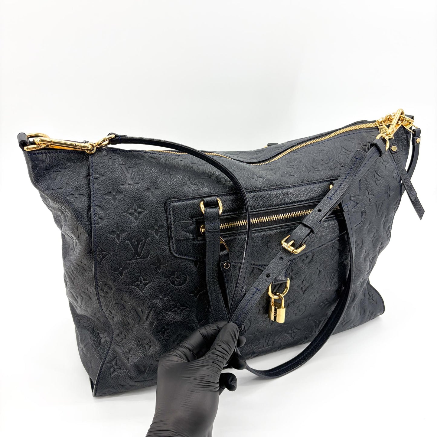 Louis Vuitton Monogram Empreinte Luminuse PM Black