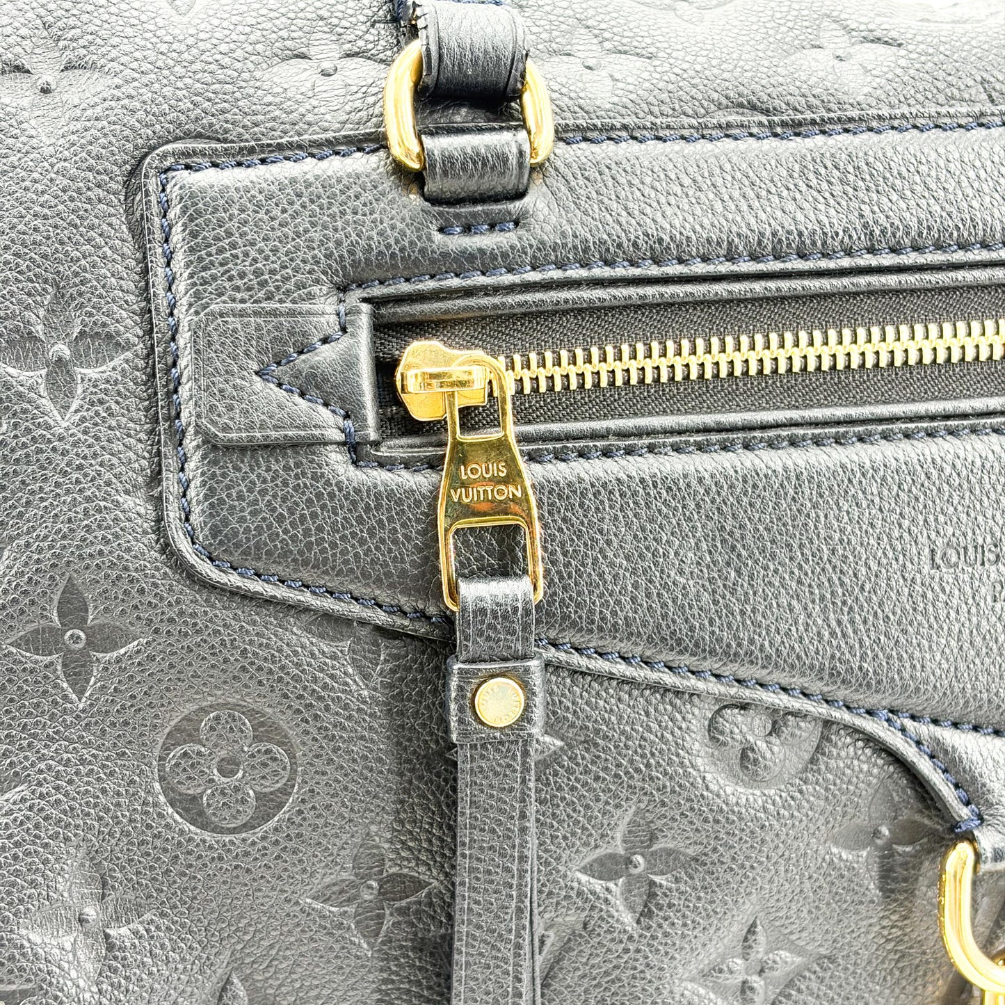 Louis Vuitton Monogram Empreinte Luminuse PM Black