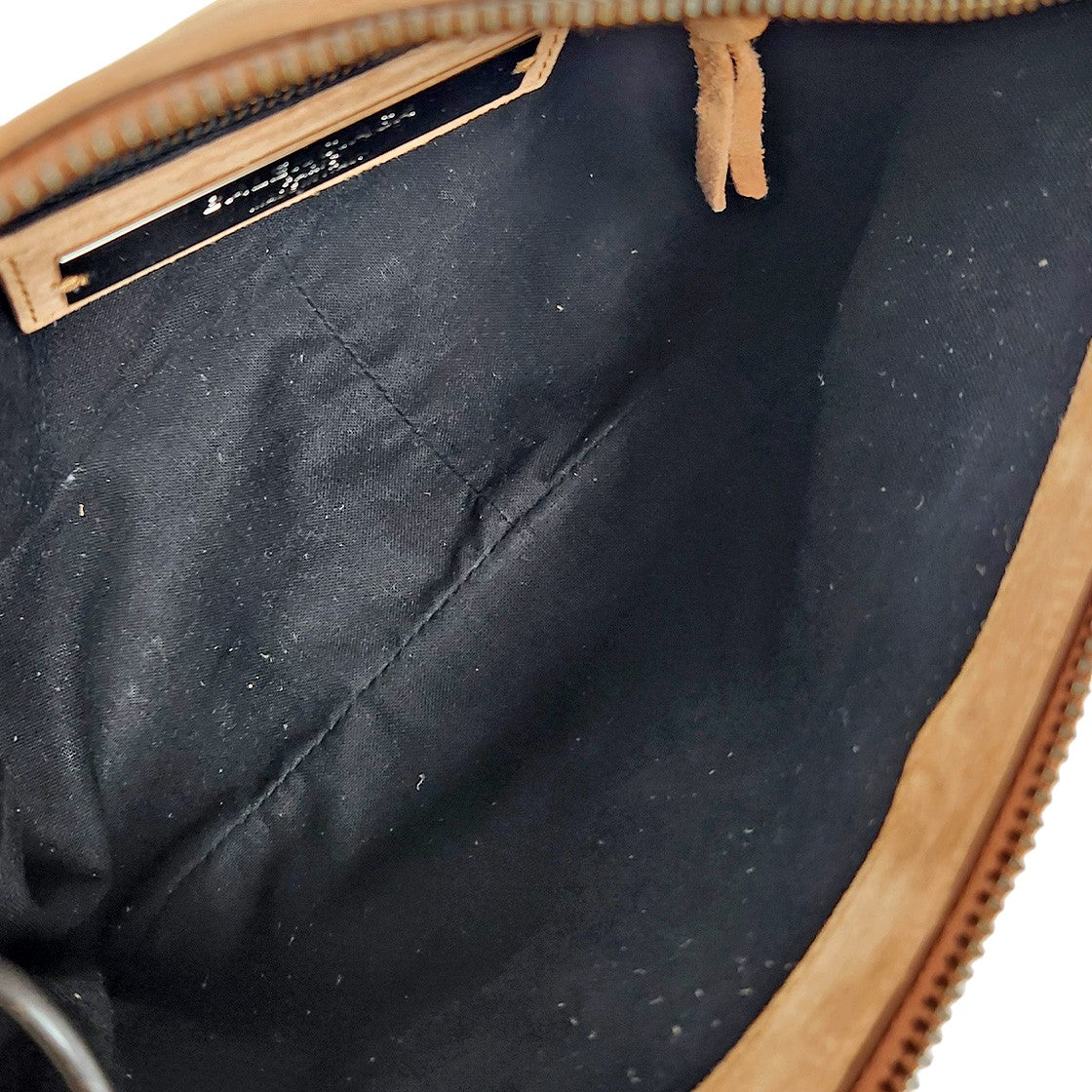 Balenciaga Brown Mini Suede Le City Motor Bag