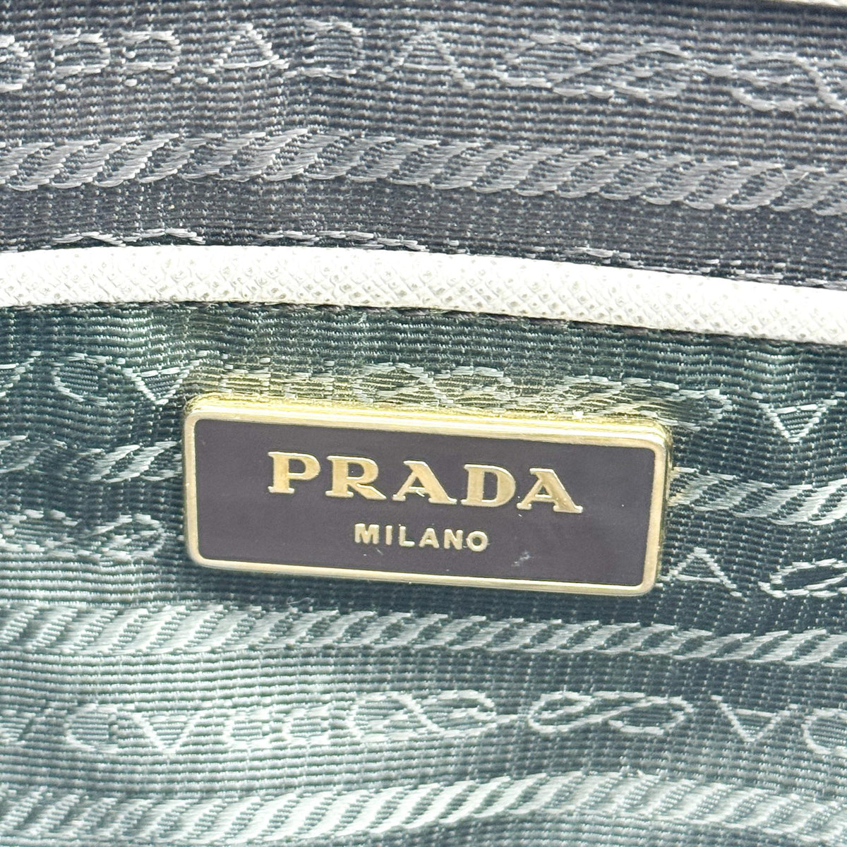 Prada Saffiano Galleria Bag Medium Grey