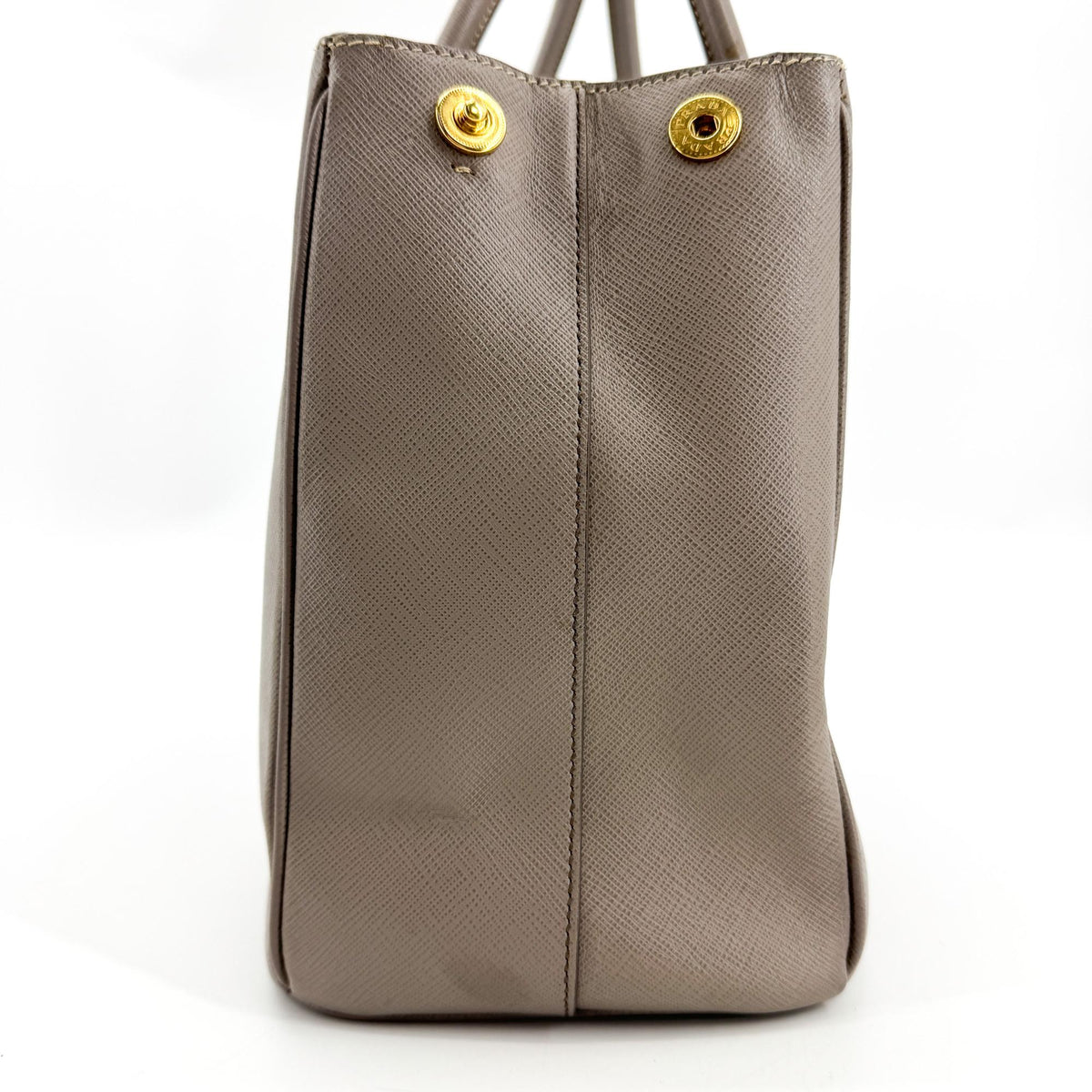 Prada Saffiano Galleria Bag Medium Grey