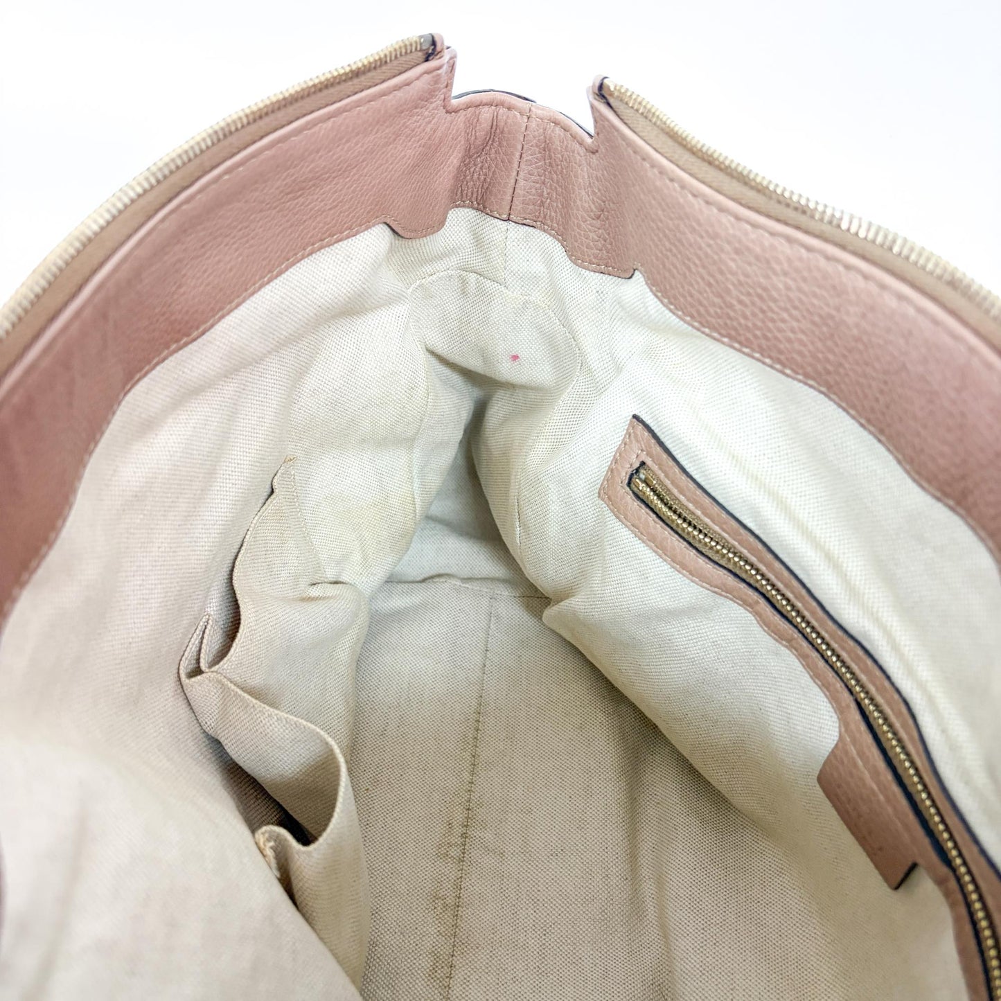 Gucci Bamboo Tassel Braided Handle Hobo Bag Beige