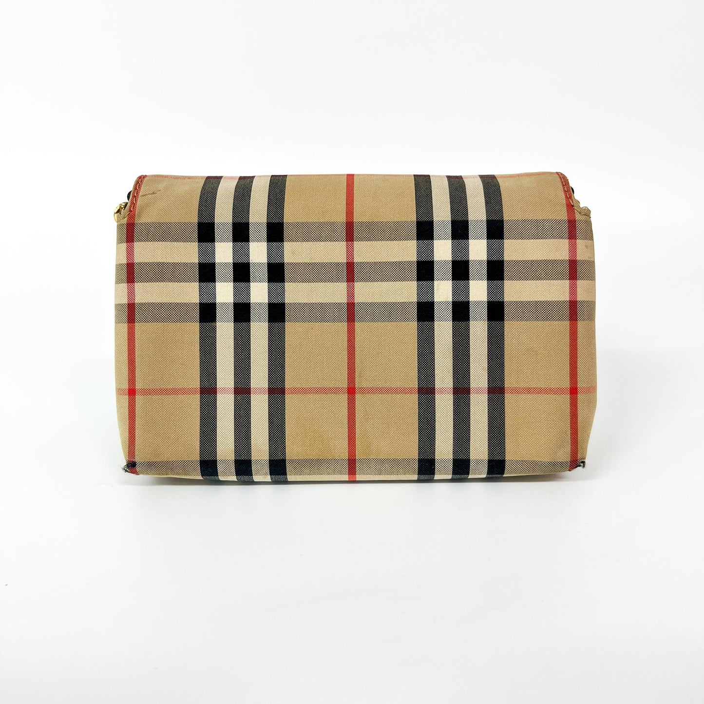 Burberry Vintage Check Note Crossbody Bag Archive Beige