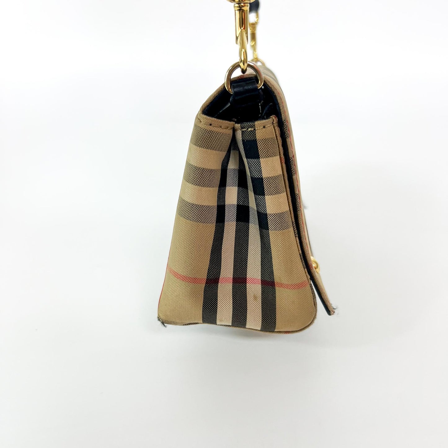 Burberry Vintage Check Note Crossbody Bag Archive Beige