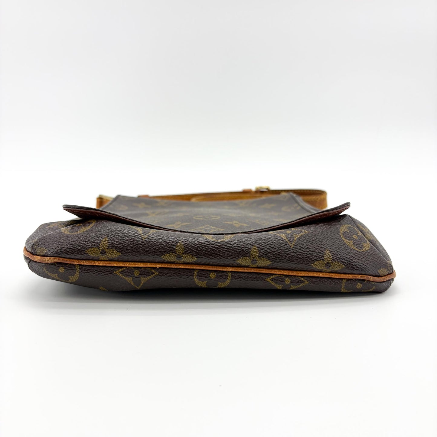 Louis Vuitton Monogram Musette Salsa Long Shoulder Bag Brown