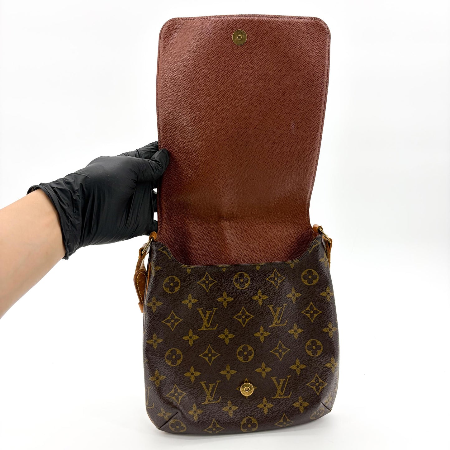 Louis Vuitton Monogram Musette Salsa Long Shoulder Bag Brown