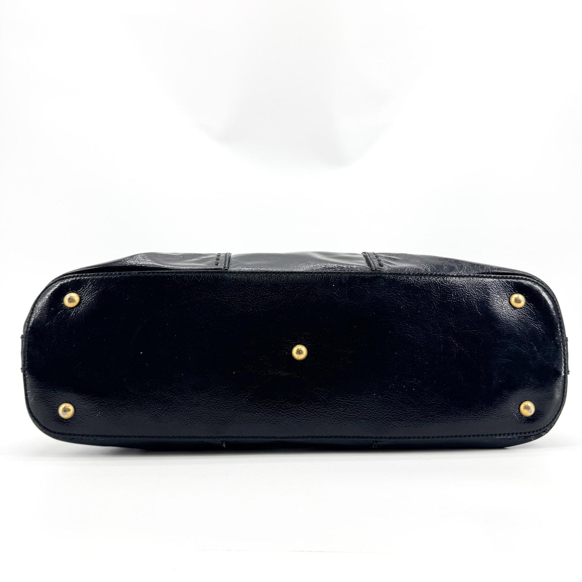 Saint Laurent Muse Large Crossbody Bag Patent Black