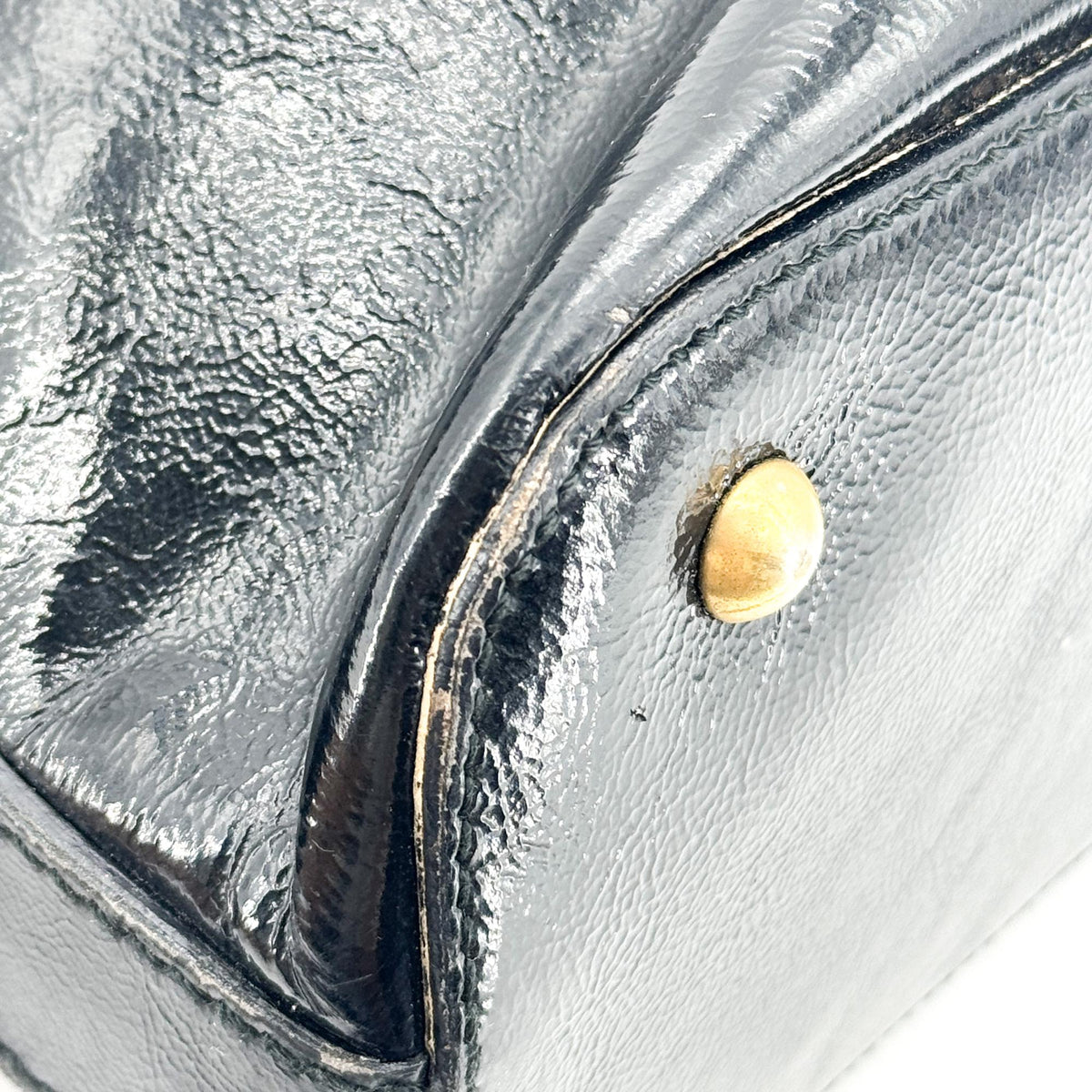 Saint Laurent Muse Large Crossbody Bag Patent Black