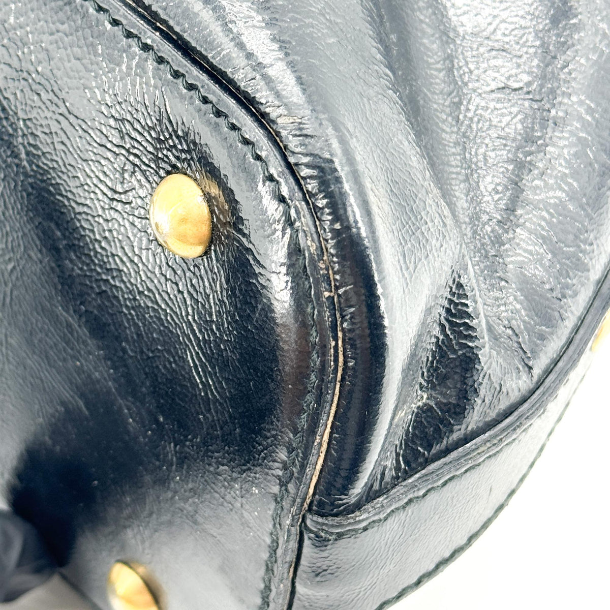 Saint Laurent Muse Large Crossbody Bag Patent Black