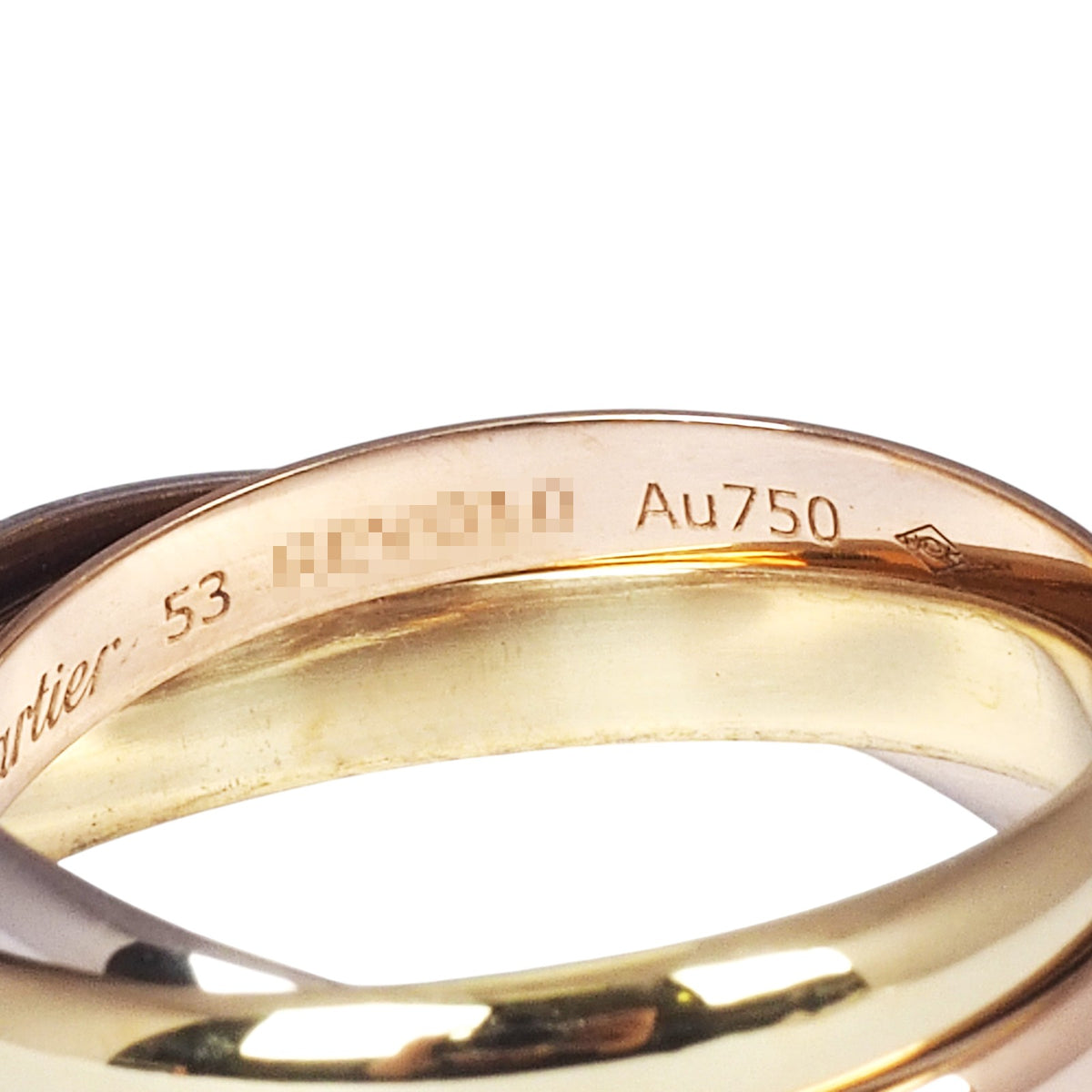 Cartier B4086153 Tricolor Gold Trinity