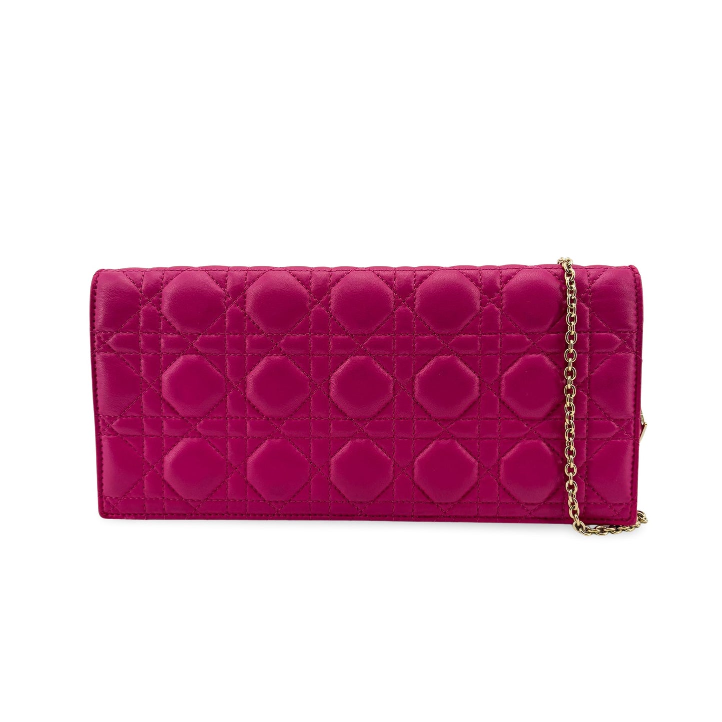 Dior Lady Dior Chain Pouch Pink