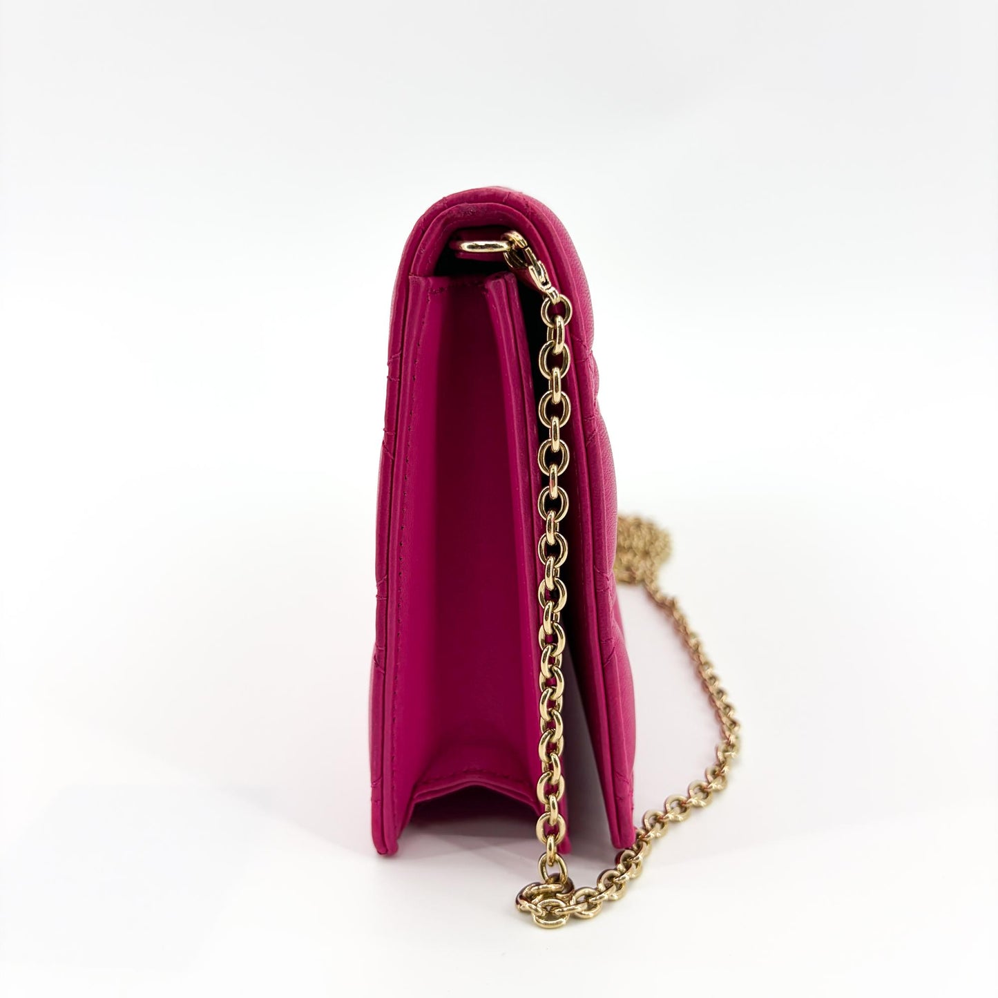 Dior Lady Dior Chain Pouch Pink