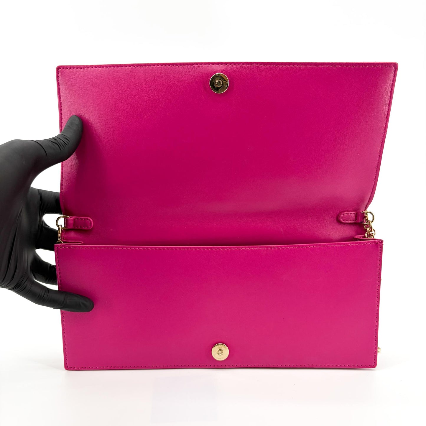 Dior Lady Dior Chain Pouch Pink
