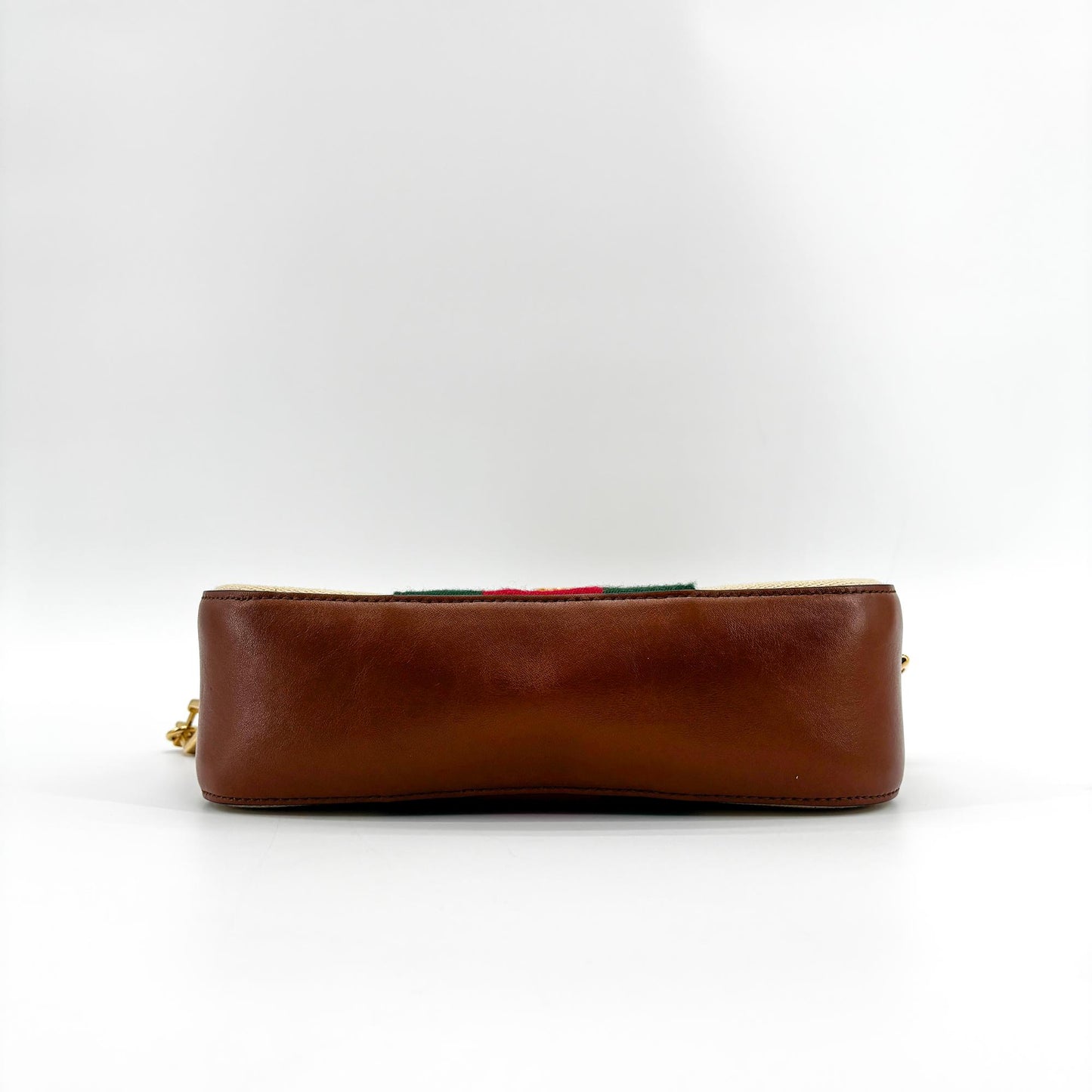 Gucci Ophidia Small Web Canvas Camera Bag Brown
