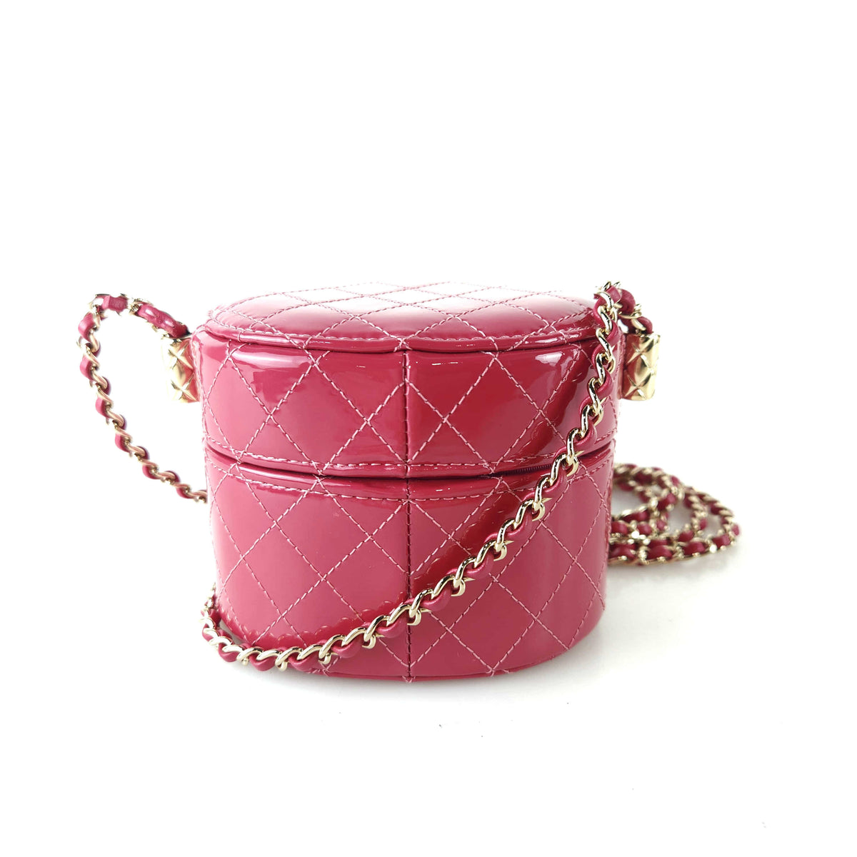 Mini Patent Cosmetic Case Crossbody Bag AP1573