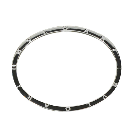 L B.Zero1 White Gold Bangle Bracelet