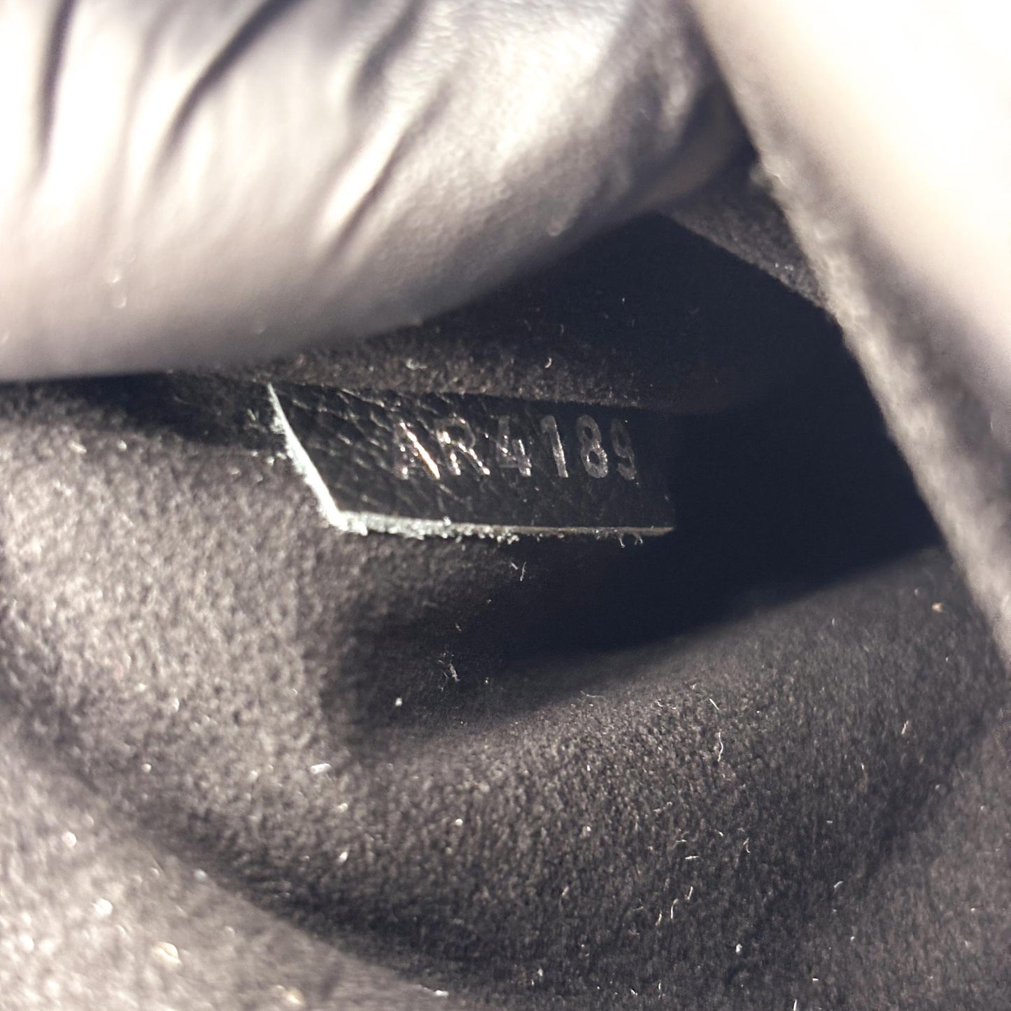 Louis Vuitton Lockme II BB Black Silver Hardware