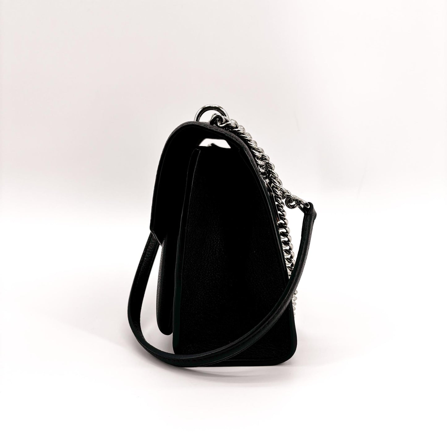 Louis Vuitton Lockme II BB Black Silver Hardware
