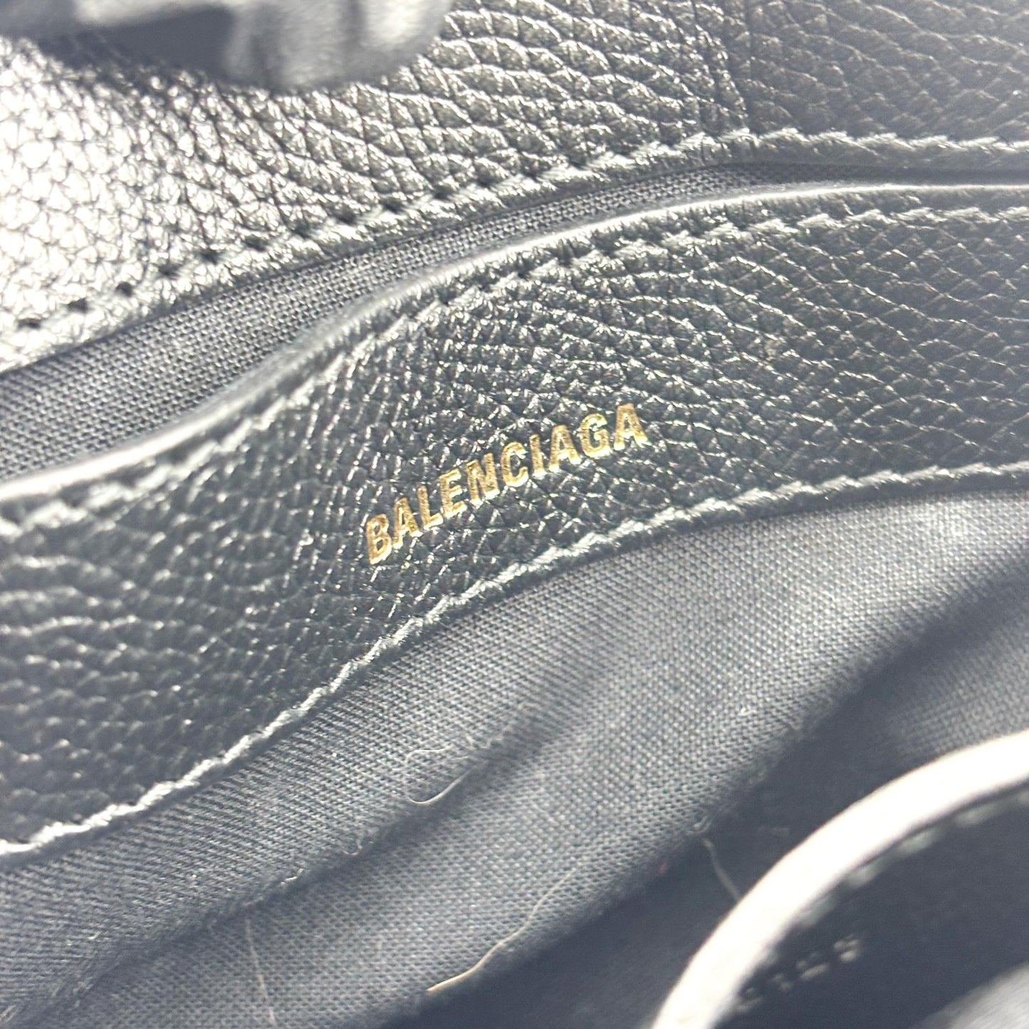 Balenciaga Bill Top Handle XXS Black