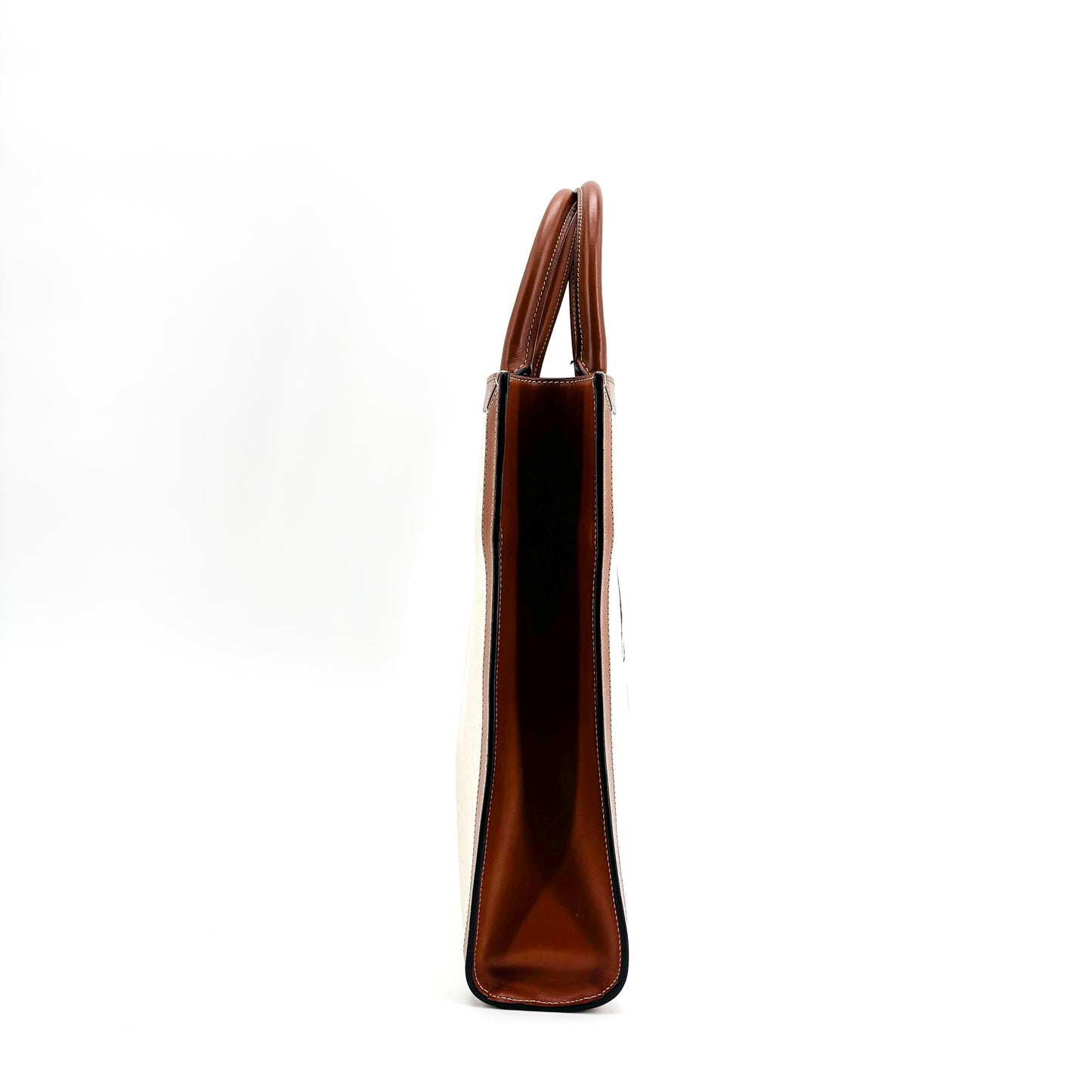 Celine Small Vertical Cabas Carriage Bag Tan