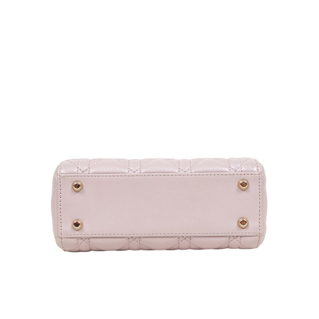 Dior Metallic Pink Lady Mini Shoulder Bag