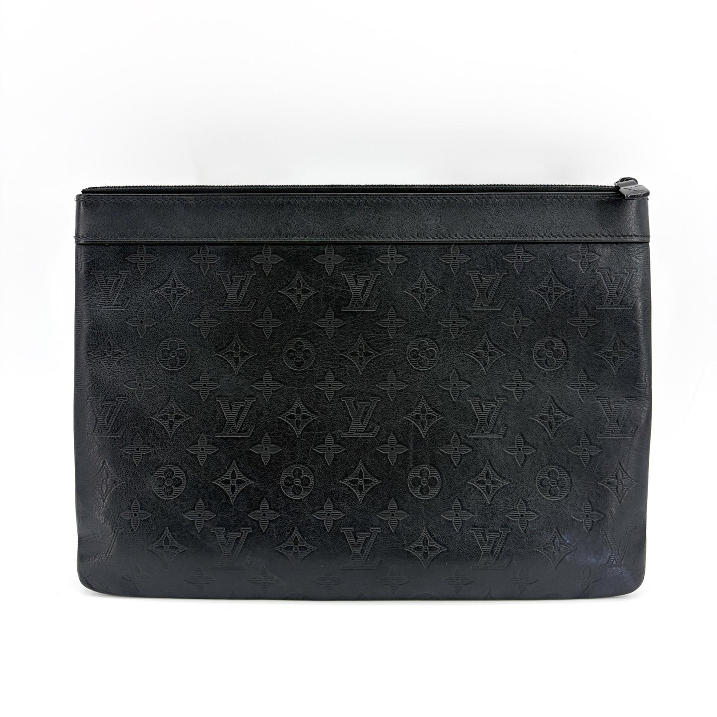 Louis Vuitton Monogram Shadow Pochette A4 Black
