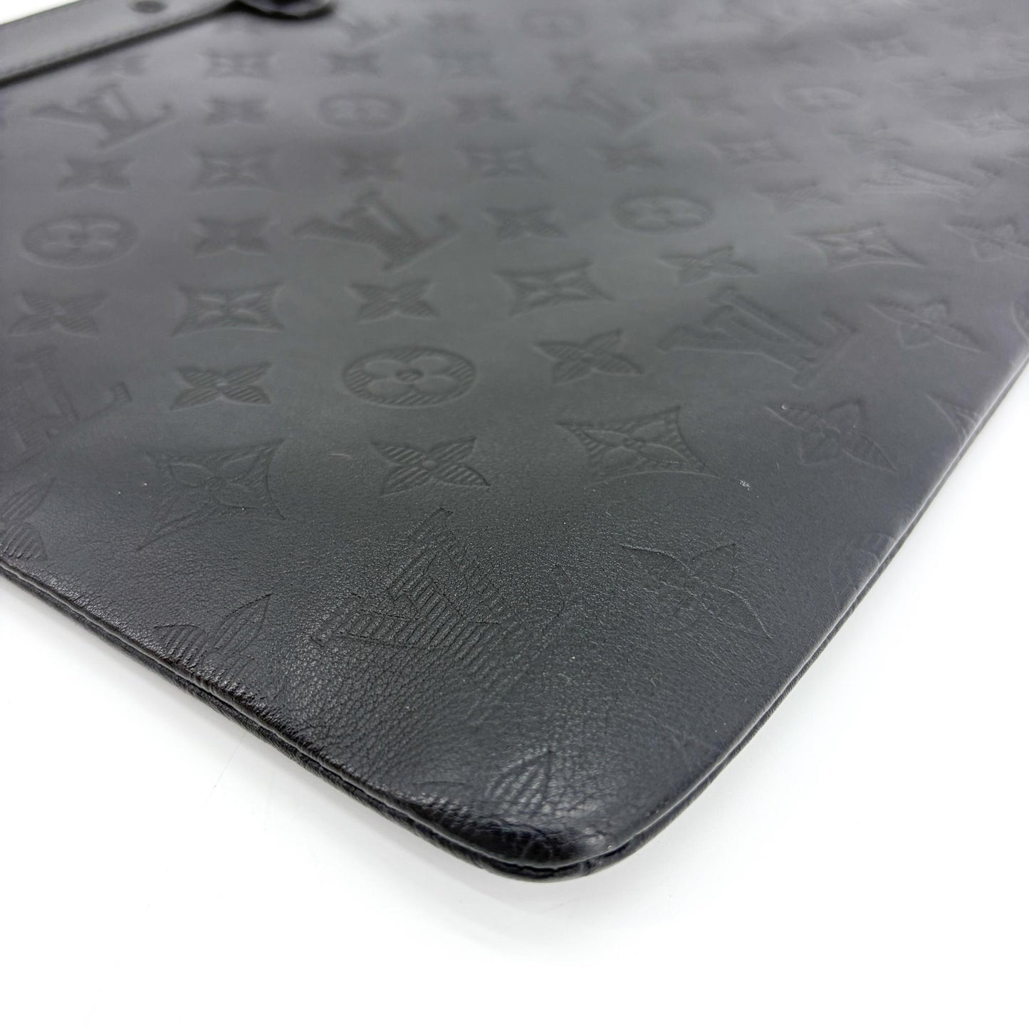 Louis Vuitton Monogram Shadow Pochette A4 Black