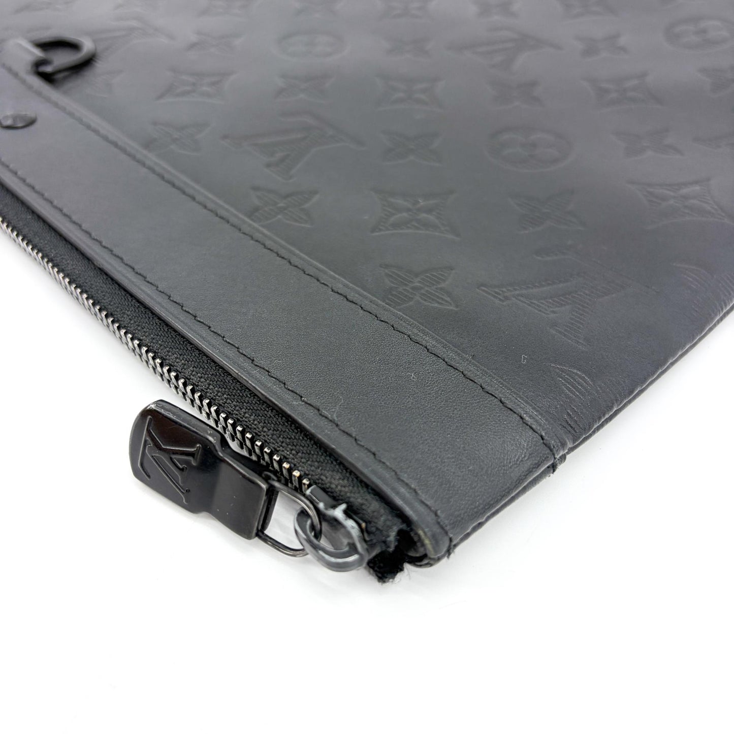 Louis Vuitton Monogram Shadow Pochette A4 Black