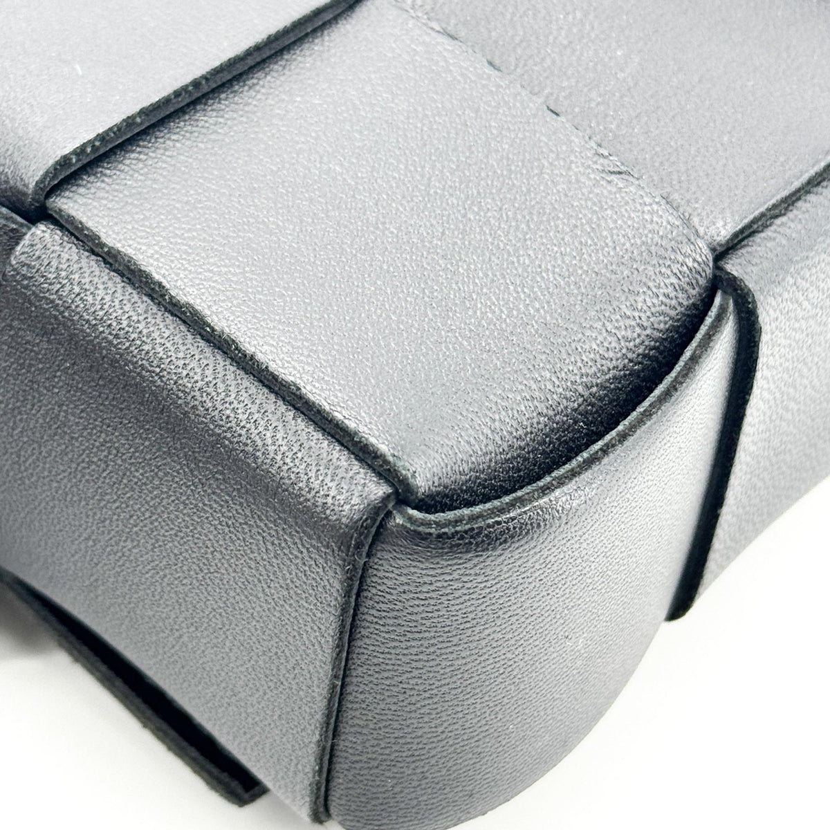 Bottega Veneta Cassette Crossbody Bag Black