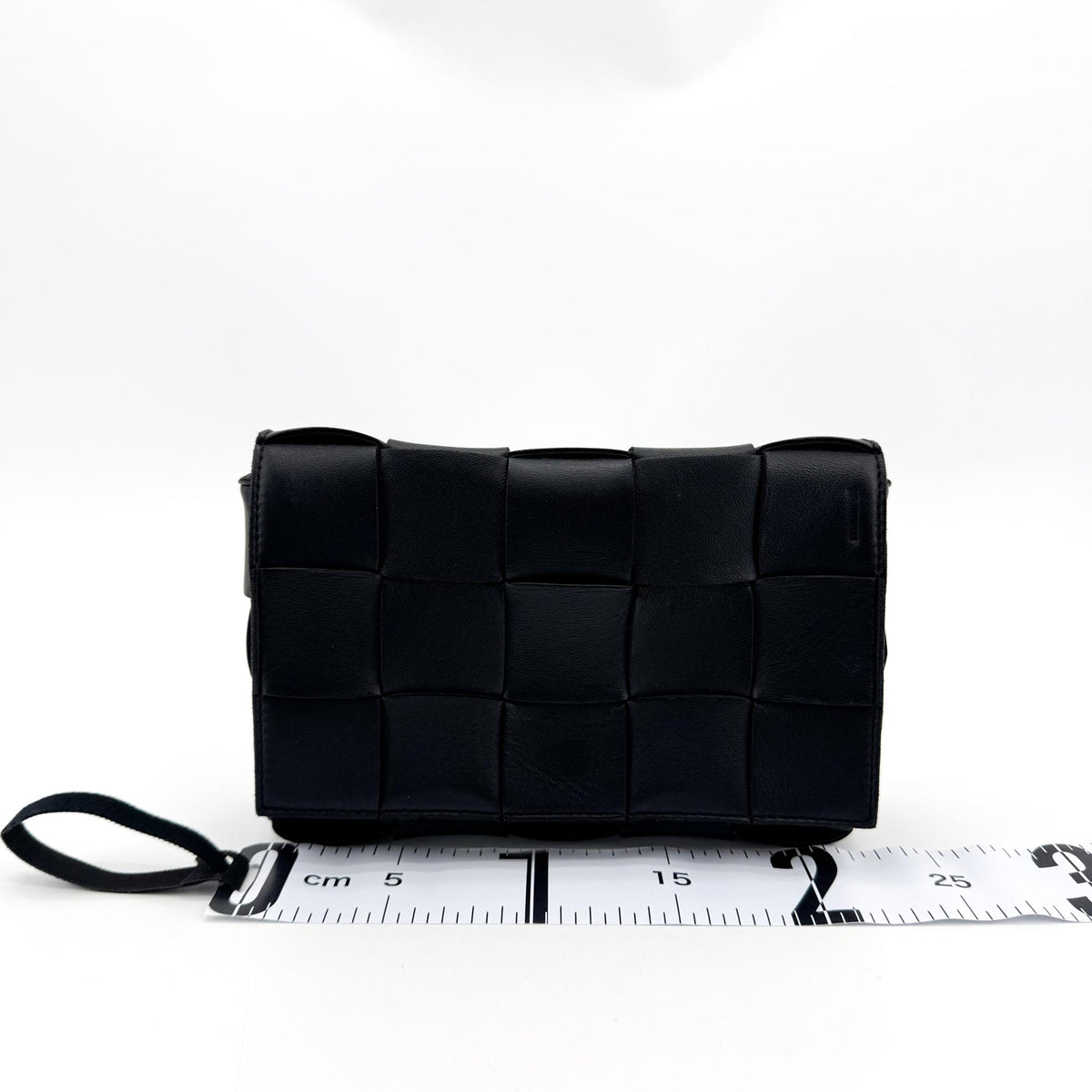 Bottega Veneta Cassette Crossbody Bag Black