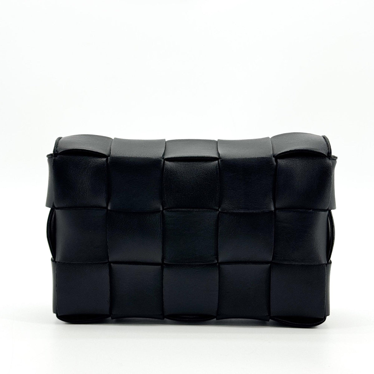 Bottega Veneta Cassette Crossbody Bag Black