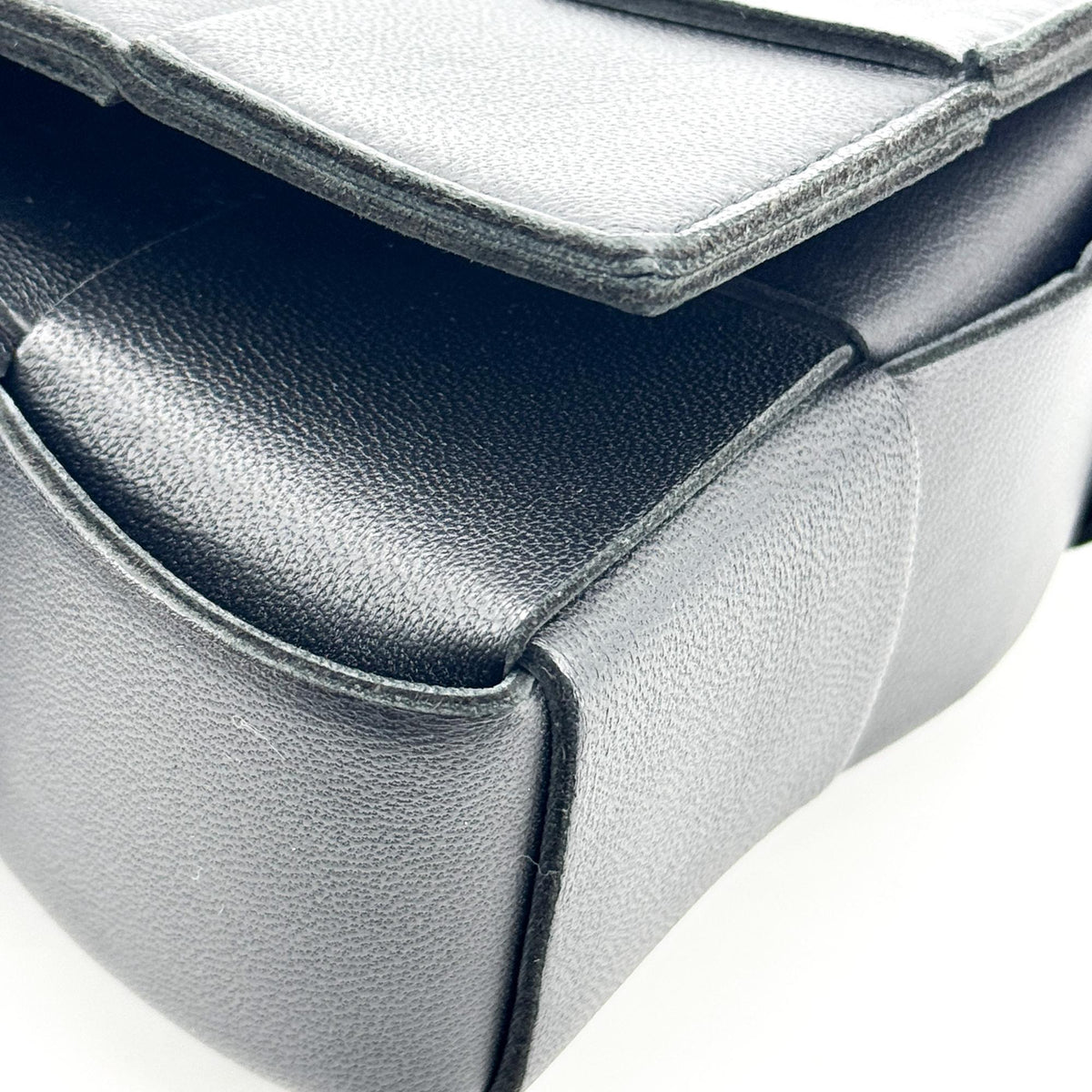 Bottega Veneta Cassette Crossbody Bag Black