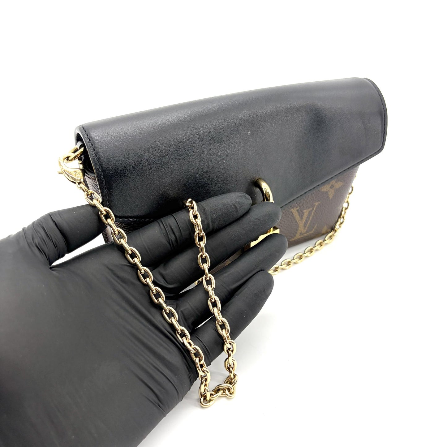 Louis Vuitton Padlock-on Strap Chain Crossbody Bag