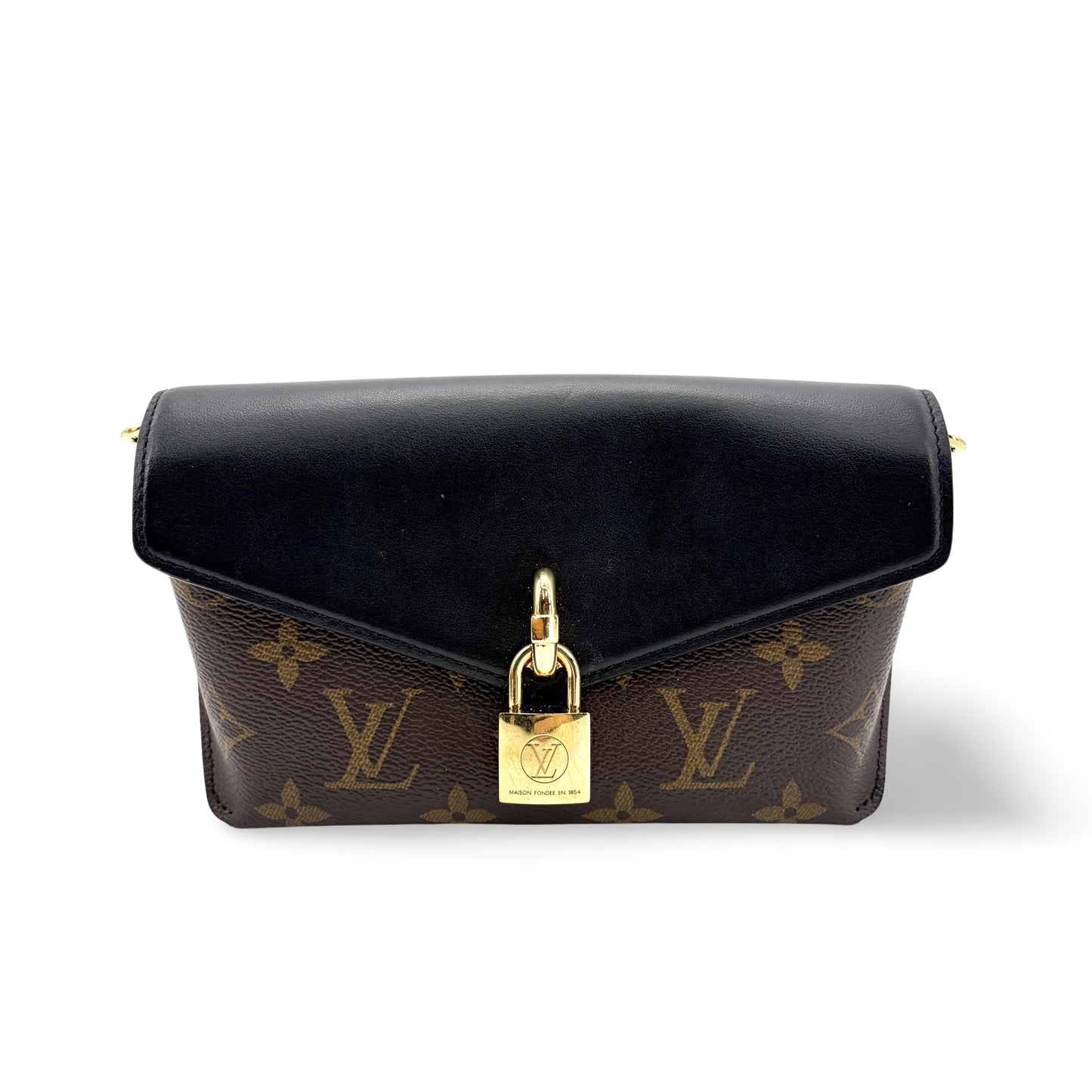 Louis Vuitton Padlock-on Strap Chain Crossbody Bag