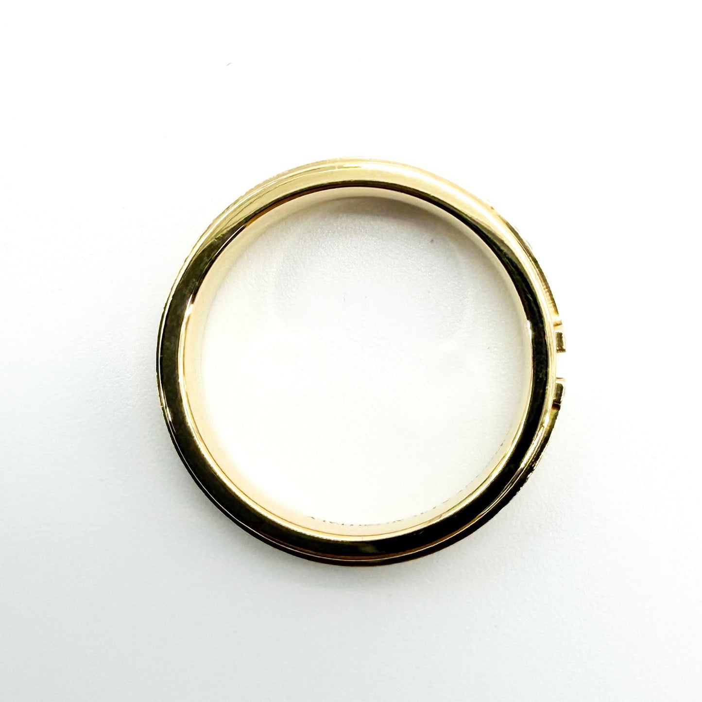 Tiffany T Two Ring 18K Yellow Gold Diamond