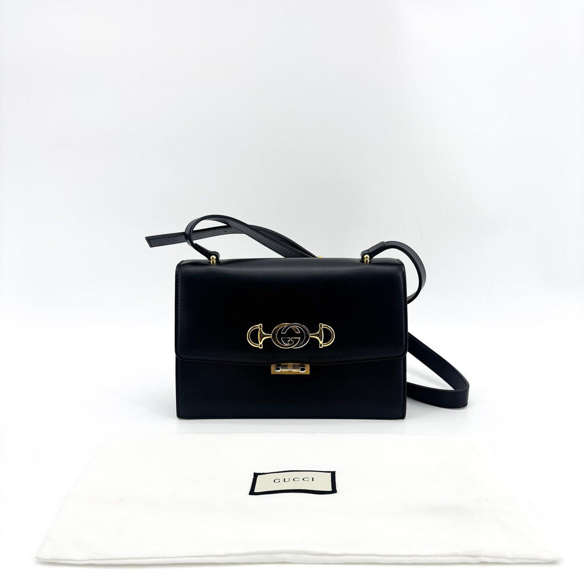 Gucci Zumi Small Shoulder Bag Black