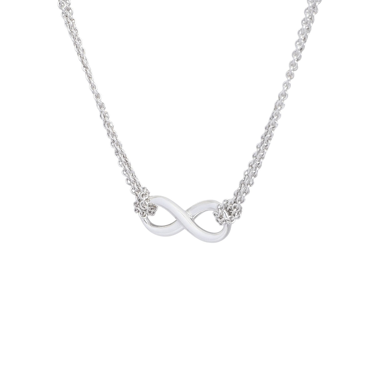 Tiffany Silver Infinity Necklace