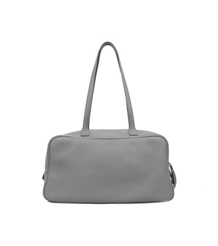 Balenciaga Gray Medium Carry Bowling Bag
