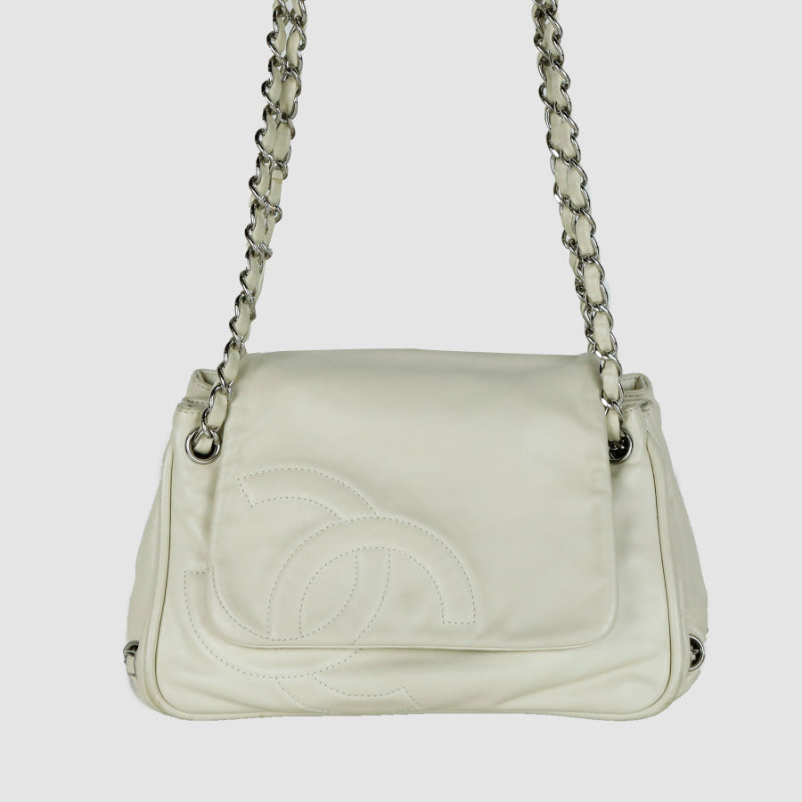 Accordion CC Flap Shoulder Bag