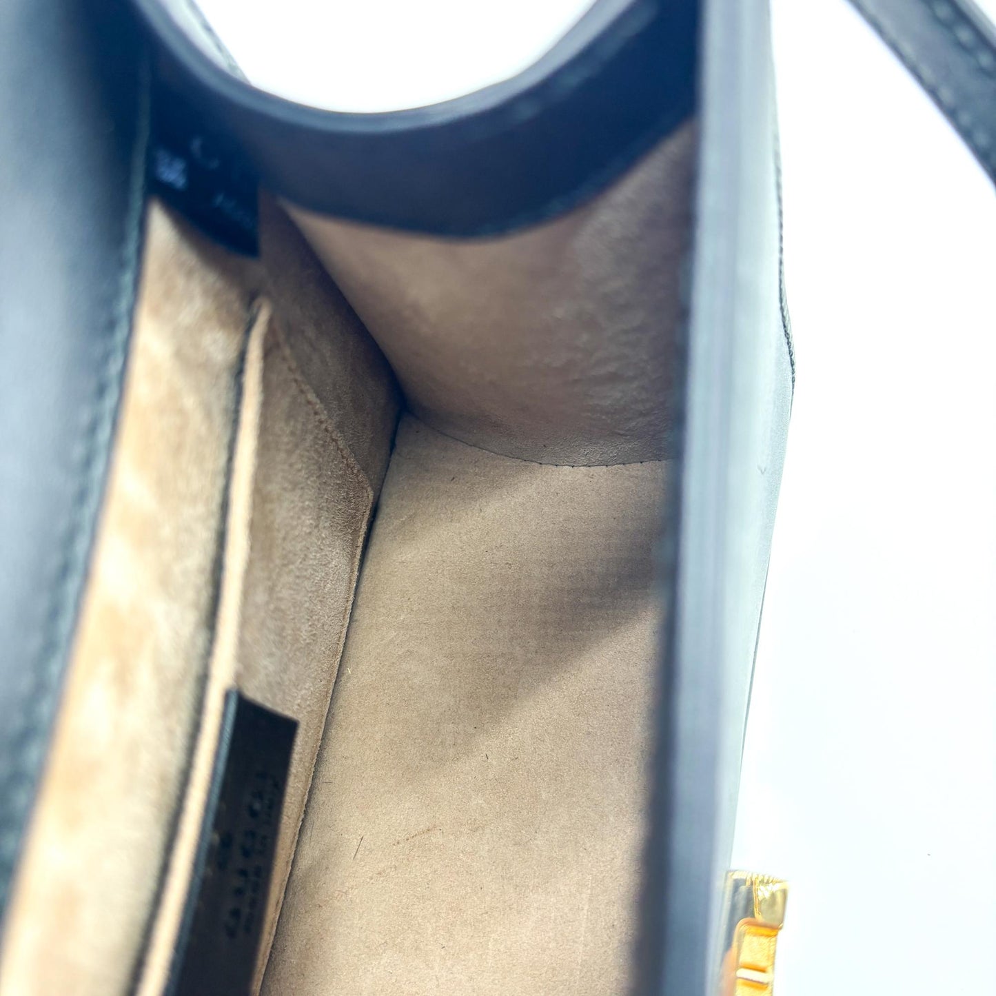 Sac Gucci Sylvie Mini à poignée supérieure Noir