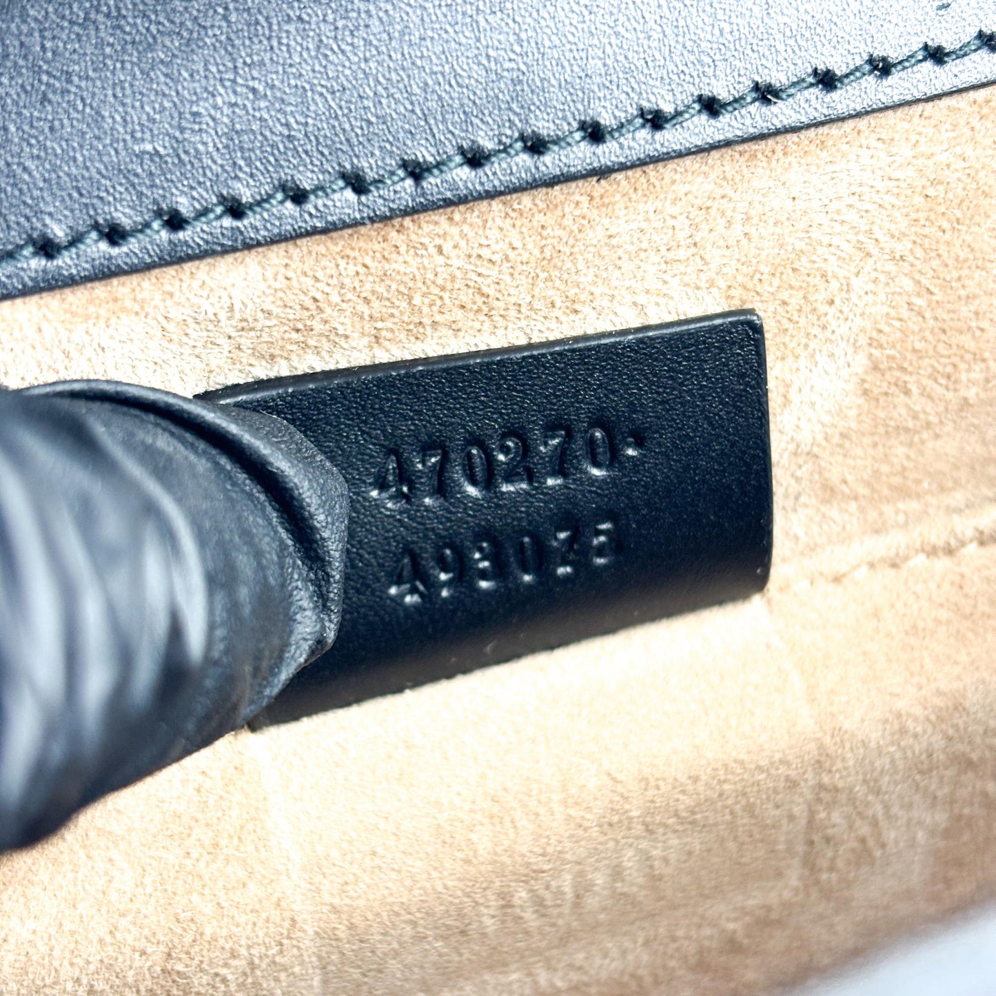 Sac Gucci Sylvie Mini à poignée supérieure Noir