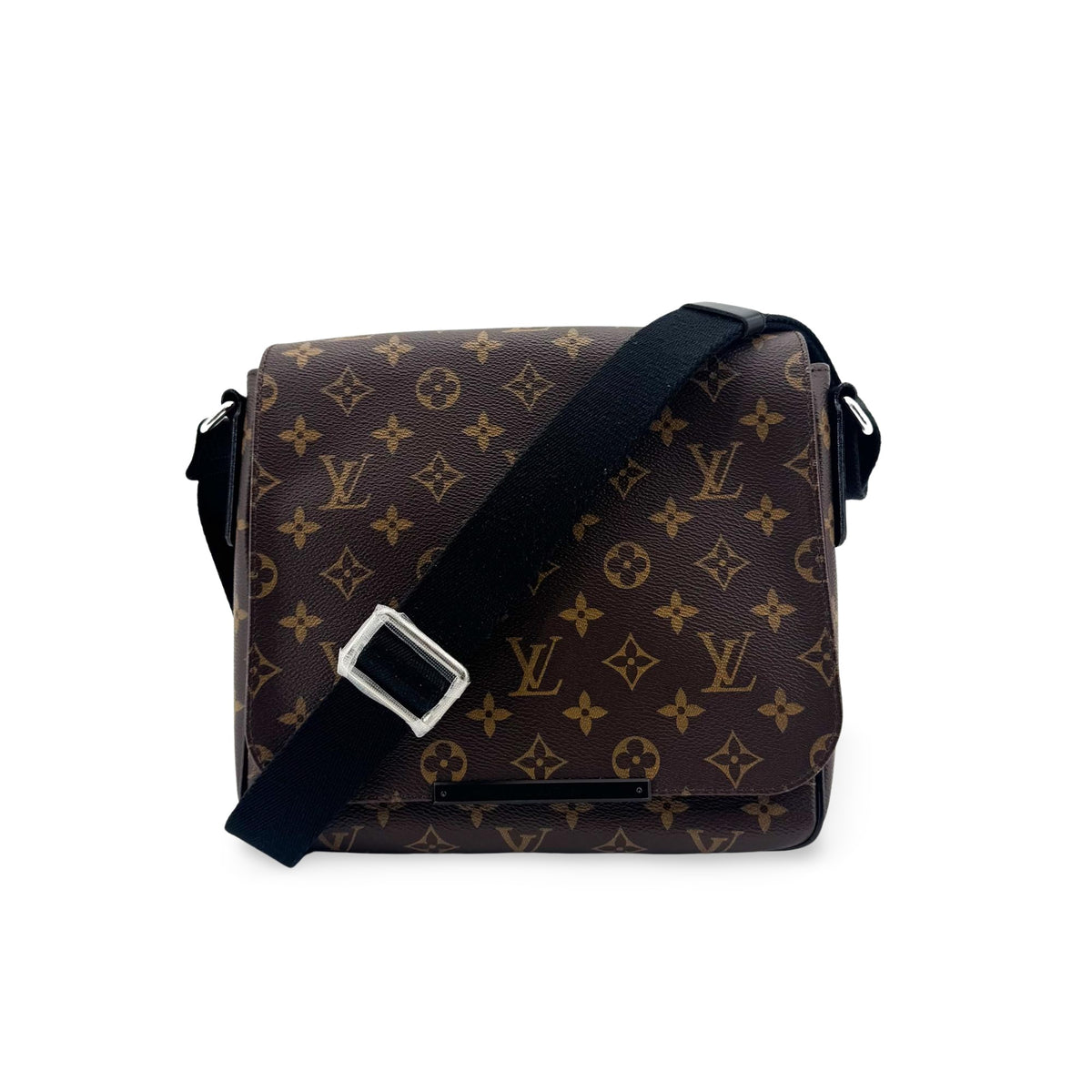 Louis Vuitton Monogram Macassar District PM Crossbody Bag