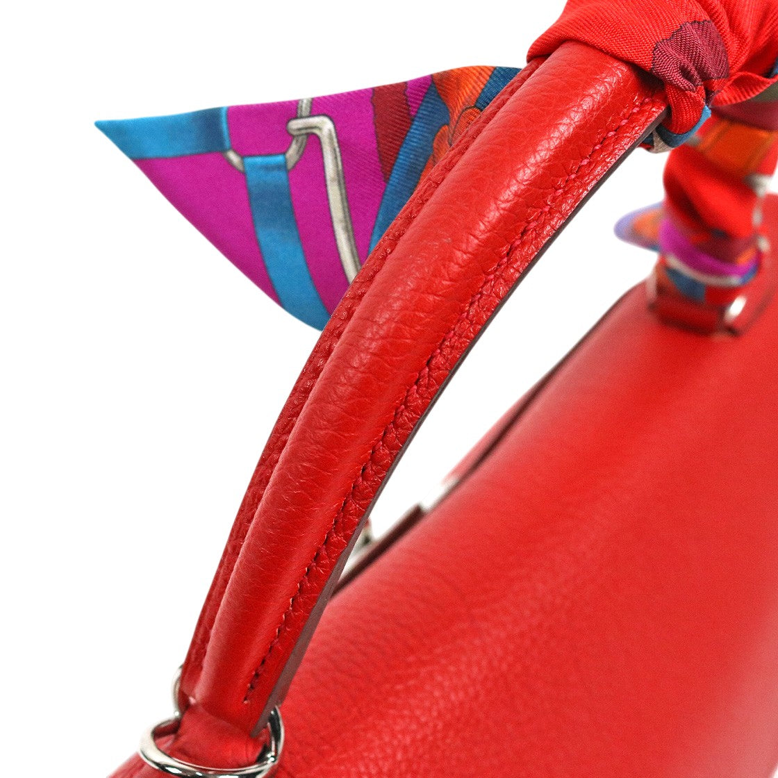 Hermès Kelly Bag 35 Square with "P" Engraving