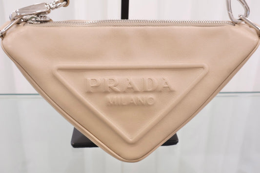 Triangle Shoulder Bag 1BH190 purchased at department store