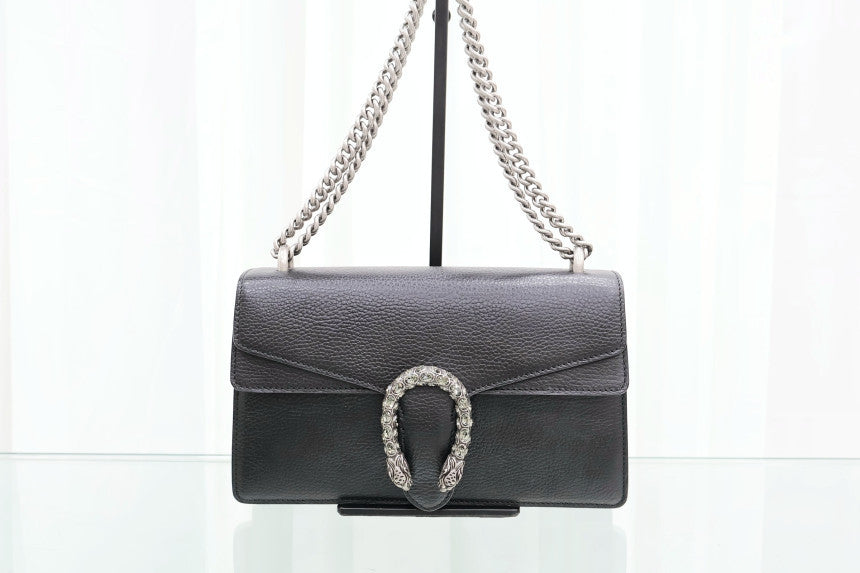 Dionysus Small Shoulder Bag Black 400249