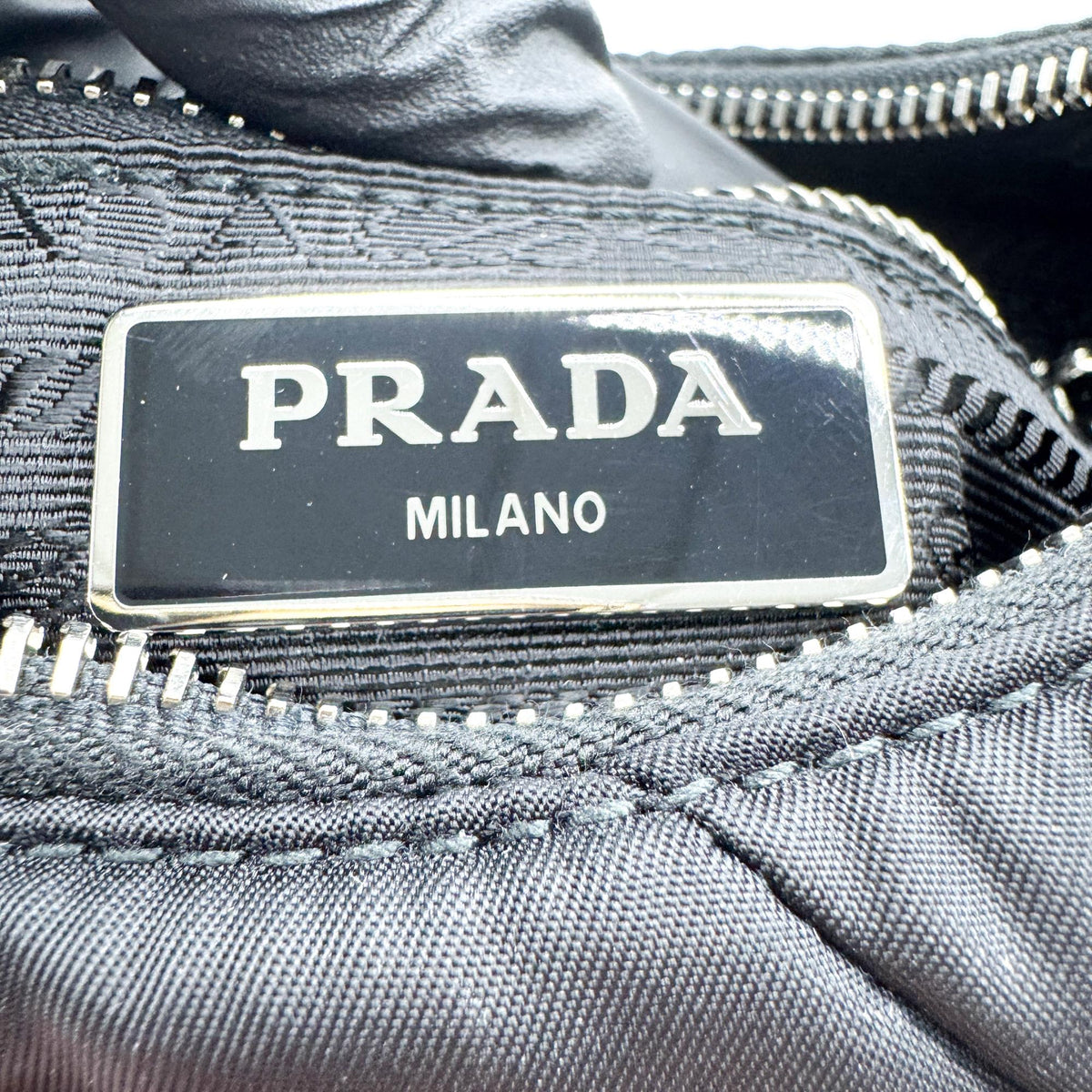 Prada Re-Edition 2005 Quilted Re-Nylon Padded Crossbody Bag Black