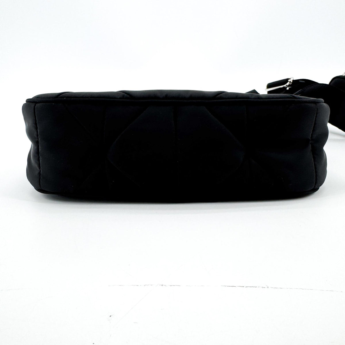 Prada Re-Edition 2005 Quilted Re-Nylon Padded Crossbody Bag Black