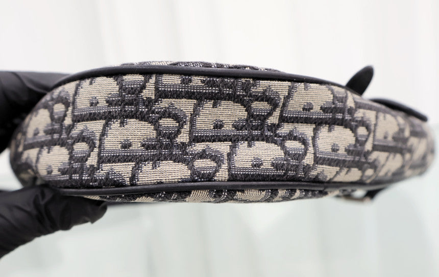 Oblique Saddle Crossbody Bag